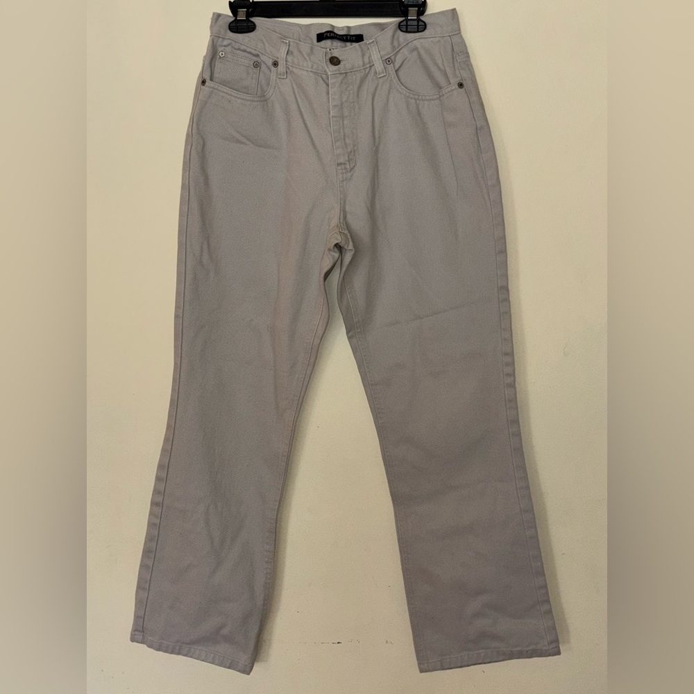 Bill Blass Grey Jeanswear with Brown Label